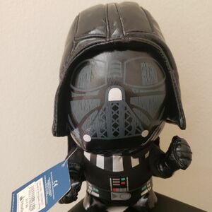 NWT Star Wars Black and Gray Darth Vader Plush Collectible